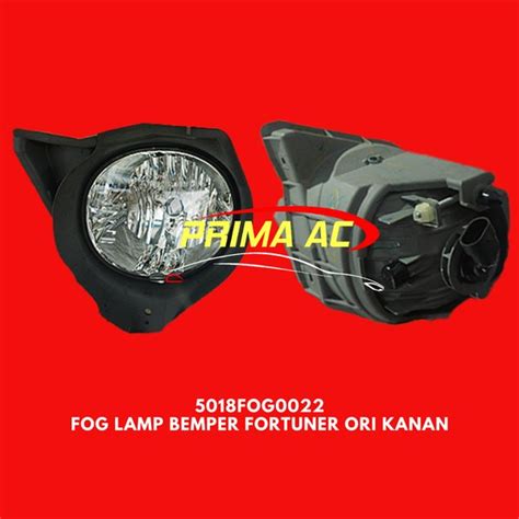 Jual FOG LAMP LAMPU KABUT BUMPER FORTUNER 2004 2011 ORIGINAL KANAN Di