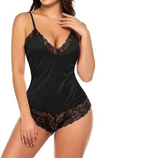 Lace Bodysuit For Women Teddy Lingerie Sexy One Piece Mini Babydoll Naughty Lingerie At