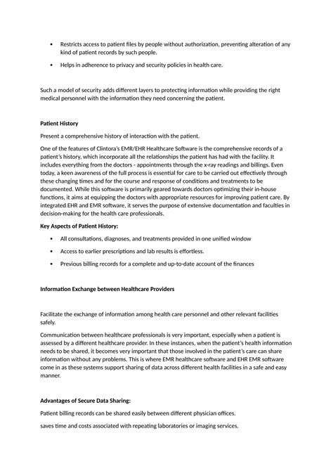 EMR/EHR Healthcare Software: Transforming Patient Care with Technology