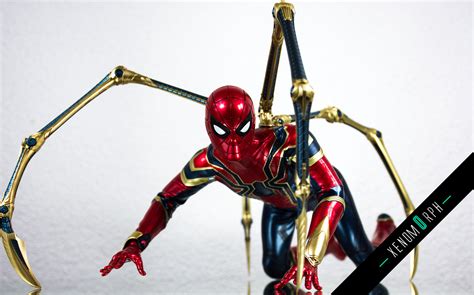 Hot Toys Iron Spider Avengers Infinity War 1 6 MMS482 Photo And Video Review