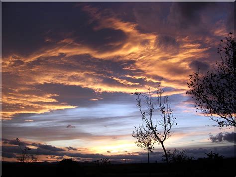 Papel de parede céu nuvem Afterglow horizonte Pôr do sol