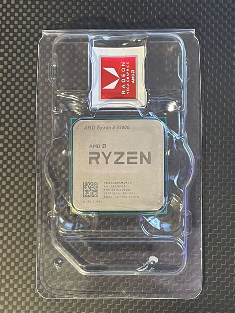 Used, AMD Ryzen 3 3200G with cooler and box | Jawa