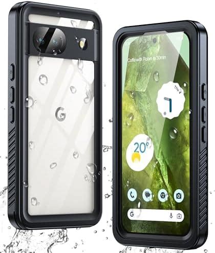 ANTSHARE For Google Pixel 8a Case IP68 Waterproof Pixel 8a Case With