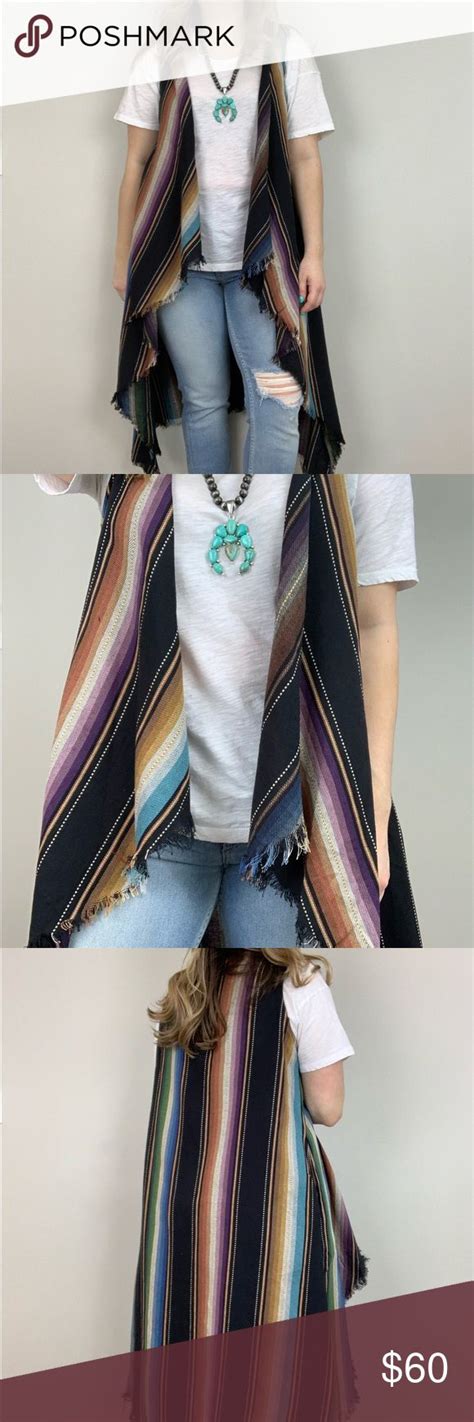 Living Dreams Serape Stripe Duster