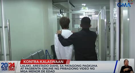 Man Nabbed For Selling Lewd Videos Of Sex Acts With Minors Gma News Online