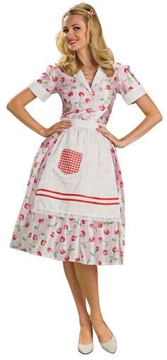 Adult 50s Housewife Costume This Site Has Various Decade Costumes