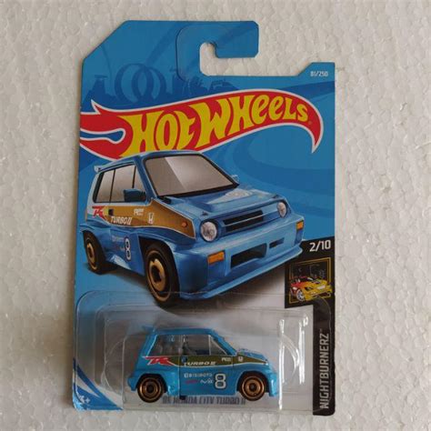 Hot Wheels 85 Honda City Turbo II ZAMAC HW RACE DAY HW TURBO Shopee Malaysia