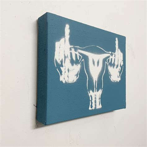Fuck The Patriarchy Painting Minimalist 810 Scott Kowalski