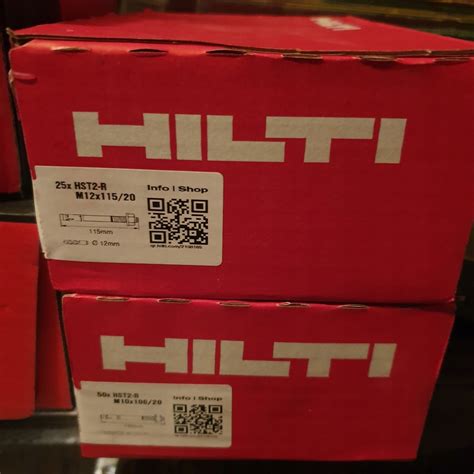 Kotwa segmentowa HST2-R M12x115/20 HILTI 25 sztuk - 8891039215 ...