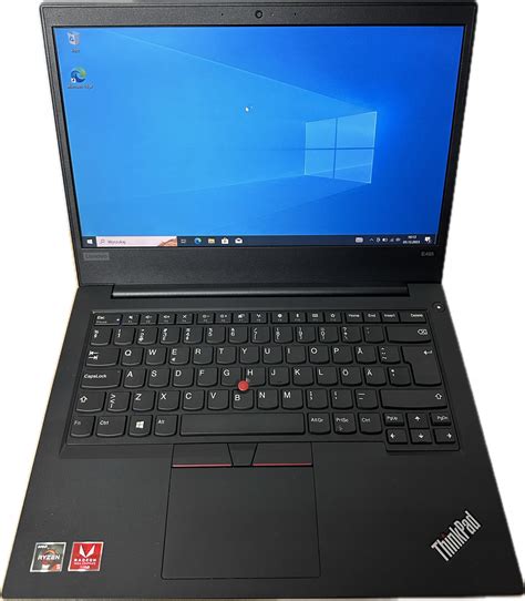 Laptop Lenovo ThinkPad E495 Ryzen 5-3500U 8GB 128GB NVMe Win10 FullHD ...