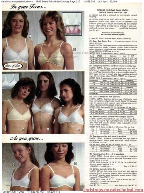 Vintage Sears Catalog Training Bra Telegraph