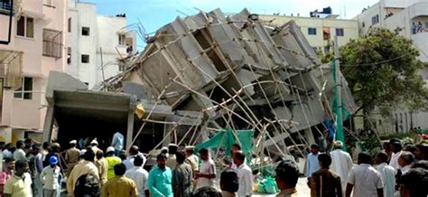 Under Construction Building Collapses In Bengaluru Many Feared Trapped