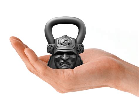 Мини гиря Воин 600 г - маленькая гиря-сувенир в подарок в виде головы ...