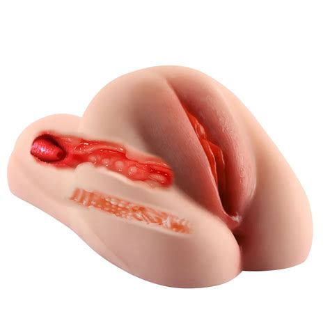 Masturbador Real Stico Masculino Vagina E Nus Textura Interna