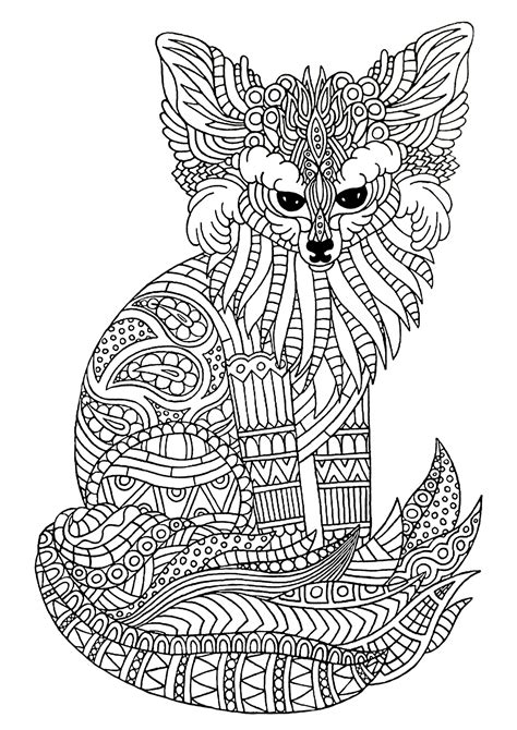 Fennec Coloriages De Renards Pour Enfants