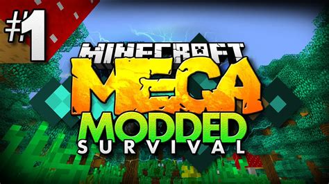 Minecraft Mega Modded Survival Over Mods To Explore