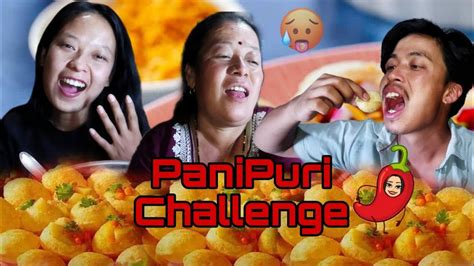 Spicy Panipuri Challengefunny Video Aama Xora Xori