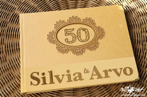 Golden Wedding Anniversary Album