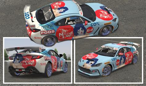 Toyota GR Naked Clown By Clyde Coman Trading Paints