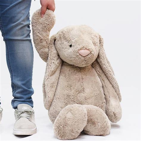 Jellycat Bashful Cream Bunny Really Big 67cm Babyonline Hk