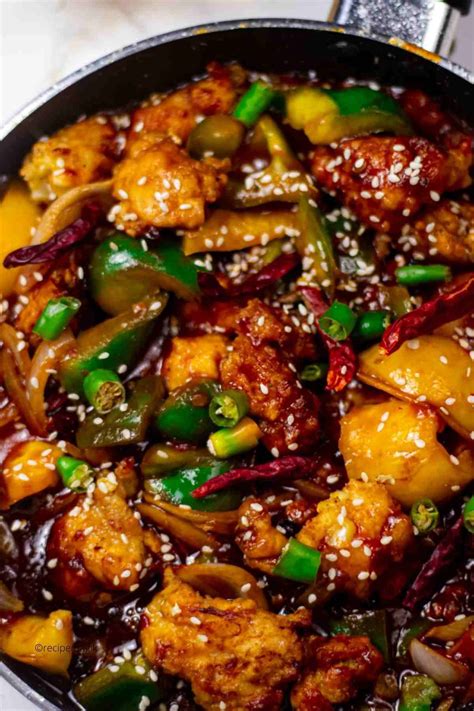 Sweet And Spicy Szechuan Chicken Stir Fry Recipe