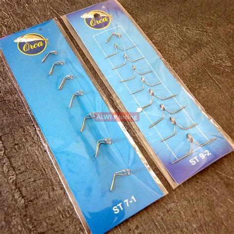 RING GUIDE KOLONGAN TEGEK JORAN UDANG STAINLESS KAKI 1 Dan KAKI 2