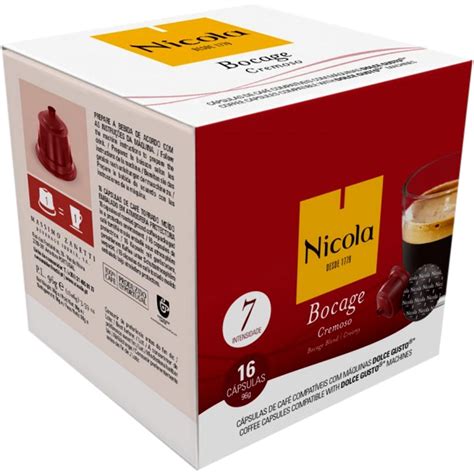 C Psulas Caf Dolce Gusto Bocage Nicola X Un Un Consumir