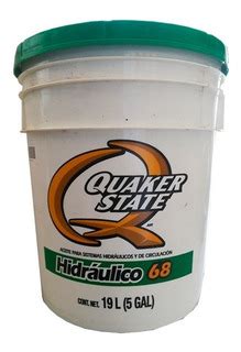 Cubeta Aceite Hidraulico H Aw Quaker State Hidraulicos Mercadolibre