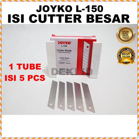 Jual Joyko L 150 Isi Cutter Besar Kater Refill Blade Pisau Serbaguna