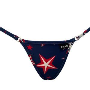 Firecracker Open Triangle Bikini Bottom Micro Gigi