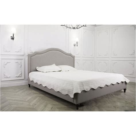 Модная дизайнерская кровать: Кровать двуспальная 180х200 бежевая Cassis ...