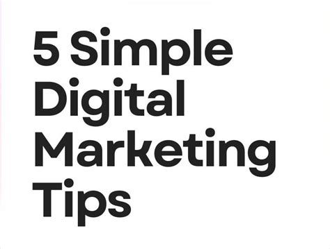 digital tips  marketing future mobility
