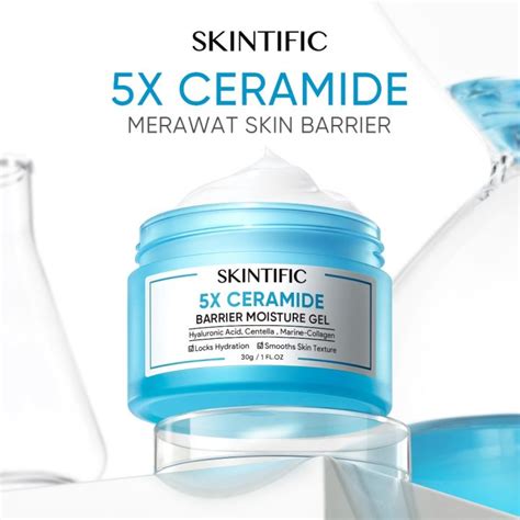 Skintific X Ceramide Barrier Moisture Gel G Lazada Indonesia