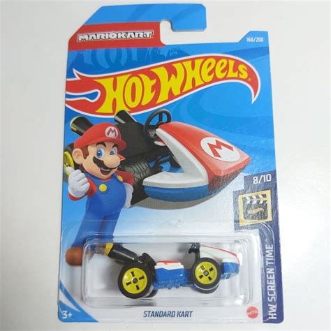 Standard Kart Mario Kart Hw Screen Time Hot Wheels GRX Shopee Brasil