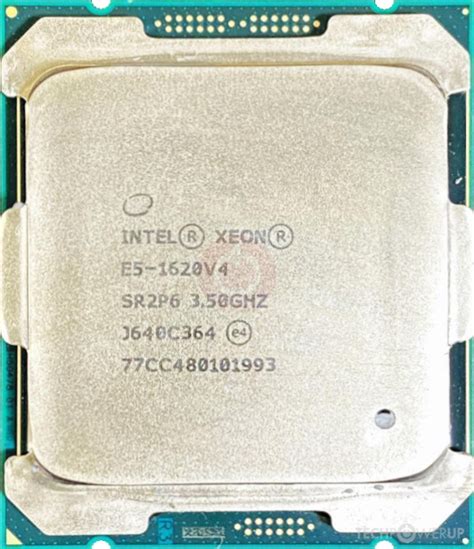 Intel Xeon E5-1620 v4 Specs | TechPowerUp CPU Database