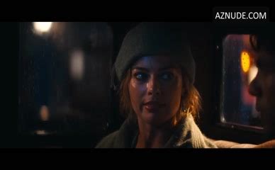 Margot Robbie Li Jun Li Lesbian Scene In Babylon AZNude