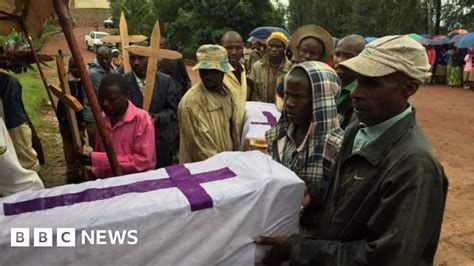 Rwanda Landslides Caused By Heavy Rains Kill Dozens Bbc News