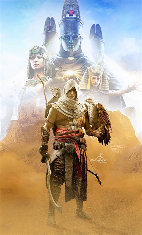 X K Assassins Creed Origins Iphone Hd K Wallpapers Images