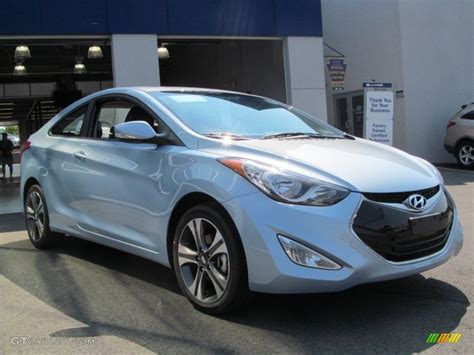 2013 Blue Sky Metallic Hyundai Elantra Coupe Se 70195180 Photo 4 Car Color