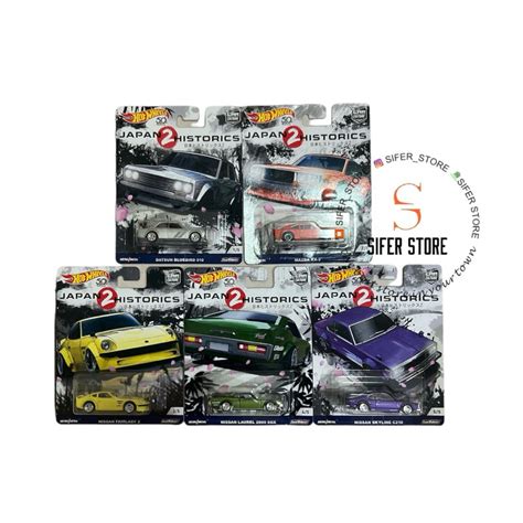 Jual Hot Wheels Premium Japan Historics Datsun Bluebird Mazda Rx Nissan Fairlady Z