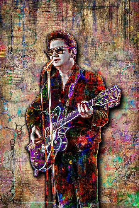 Roy Orbison Poster, Roy Orbison Tribute Fine Art – McQDesign | Roy ...