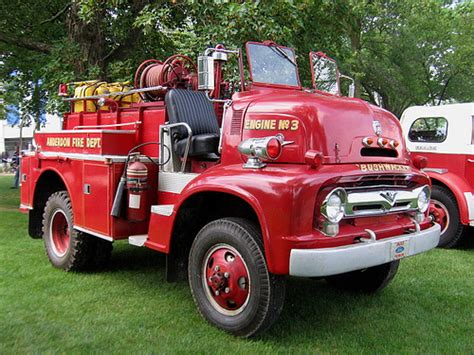 Photo Ford Coe Firetruck 193719381939194019411942 Ford Coe