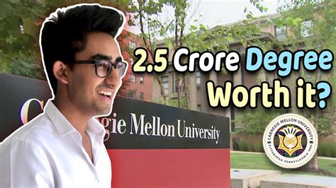 The Best Cs School In The World Is 25 Crore Worth It At Cmu Youtube
