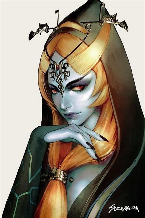 Legend Of Zelda Twilight Princess Art Midna True Form By Sozomaika On Deviantart Legend