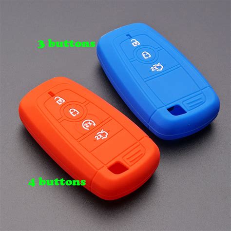 Silicone Key Fob Caso Shell Capa Capa Titular Para A Ford Mondeo