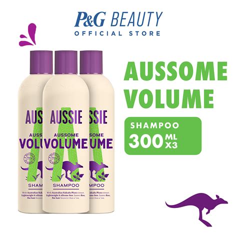 Aussie Aussome Volume Shampoo 300ml | Lazada Singapore