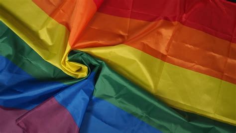 Bandera lgbtq o lesbiana gay bisexual transgénero queer u orgullo homosexual Foto Premium