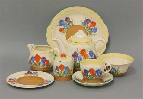 A Royal Staffordshire Clarice Cliff Honey Glaze Spring