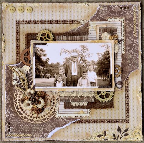 37 Wonderful Picture Of Vintage Scrapbooking Ideas Layout Vintage Scrapbooking Ideas L