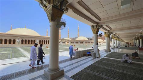 Masji E Nabwi Roof Roza Rasool Saw Madina Sharif Haram Pak Youtube